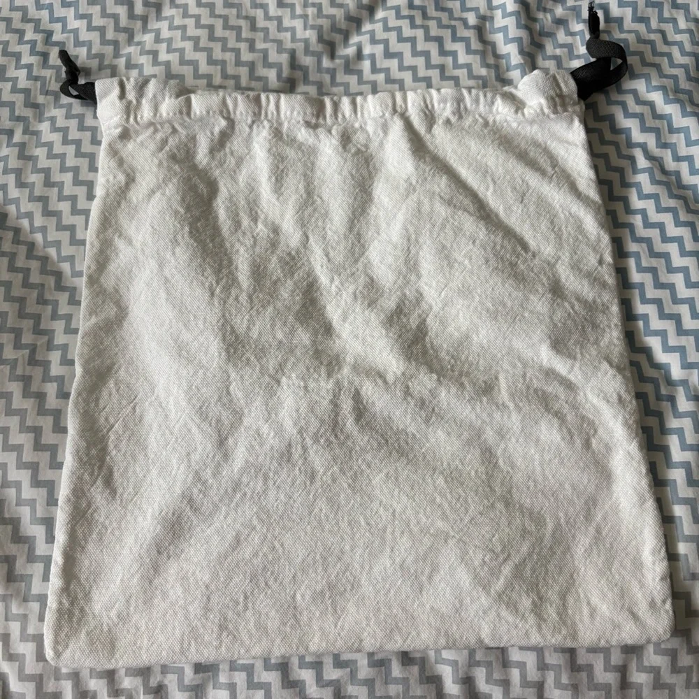 CELINE Small White Dust Bag Drawstring 12 x 13 inches - Picture 3 of 8
